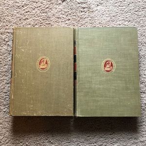 2 Unicorn Mystery Books, hardcover 1947 1949
